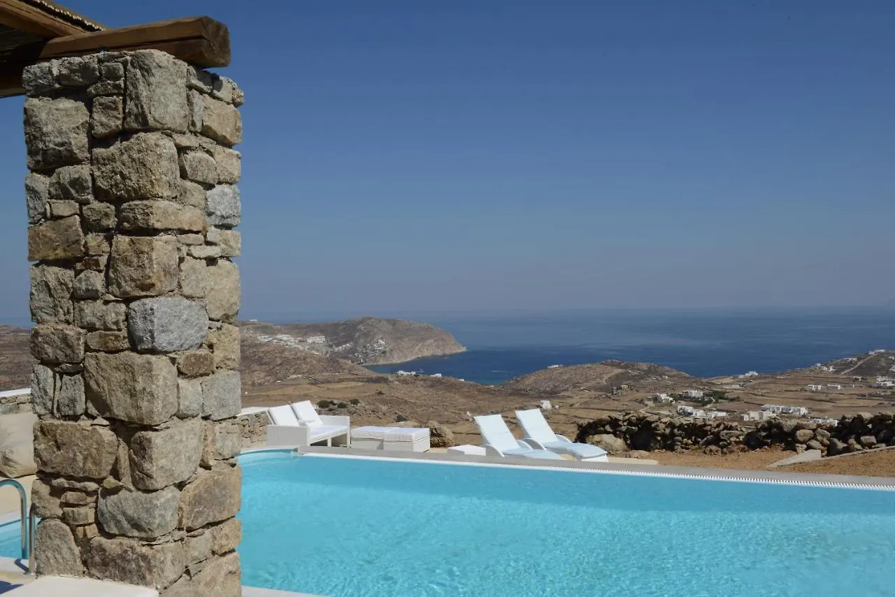 Luxury Athena Suite In Villa Georgia - Breathtaking Sea View And Pool Front Plintri Apartmán