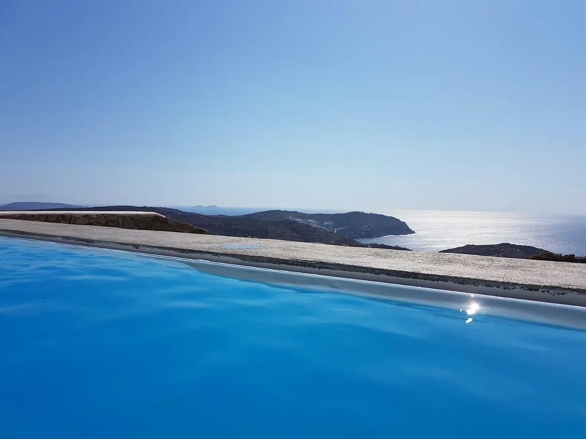 Apartmán Luxury Athena Suite In Villa Georgia - Breathtaking Sea View And Pool Front Plintri Řecko