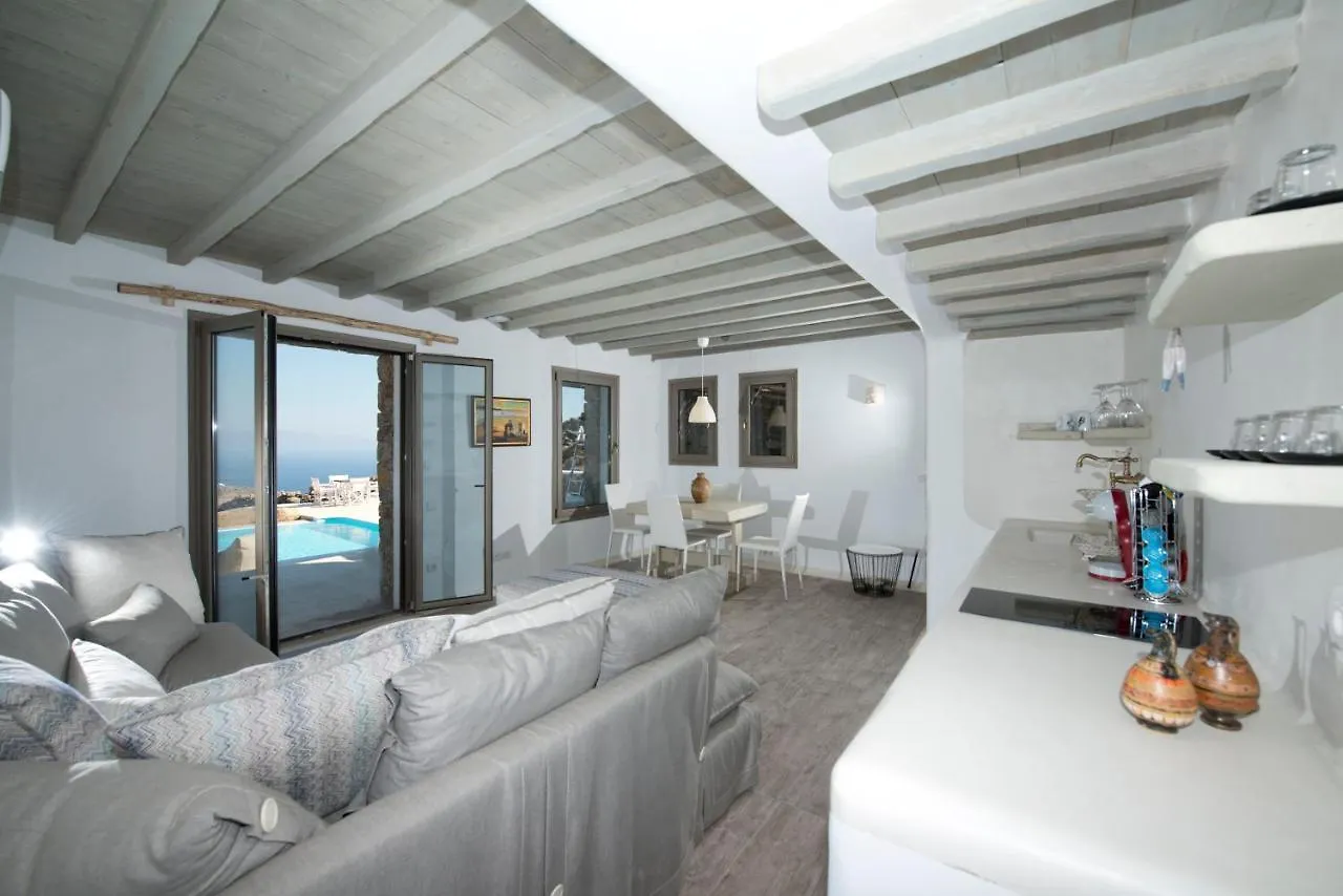 Luxury Athena Suite In Villa Georgia - Breathtaking Sea View And Pool Front Plintri Apartment