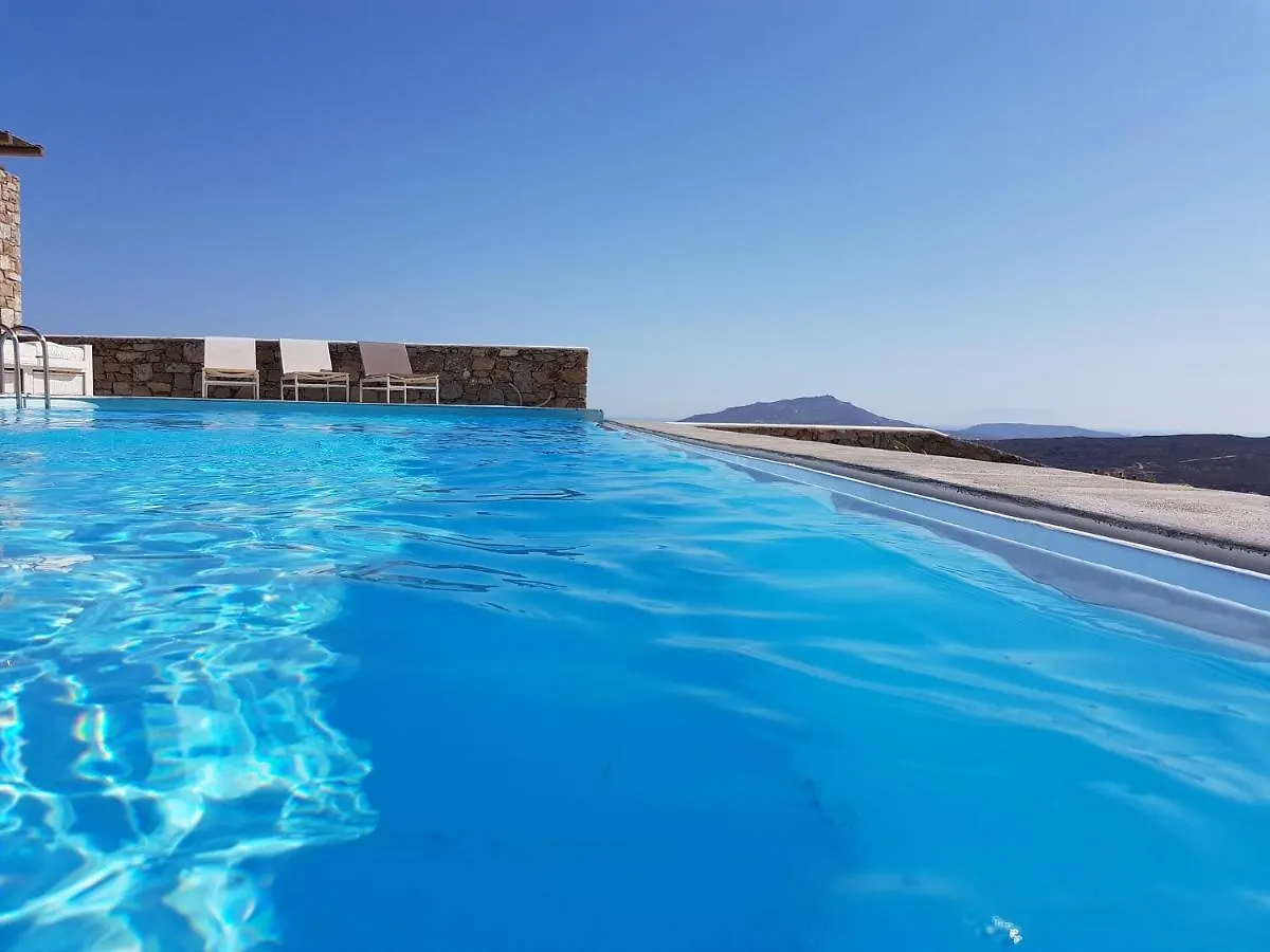 Luxury Athena Suite In Villa Georgia - Breathtaking Sea View And Pool Front Plintri Greece