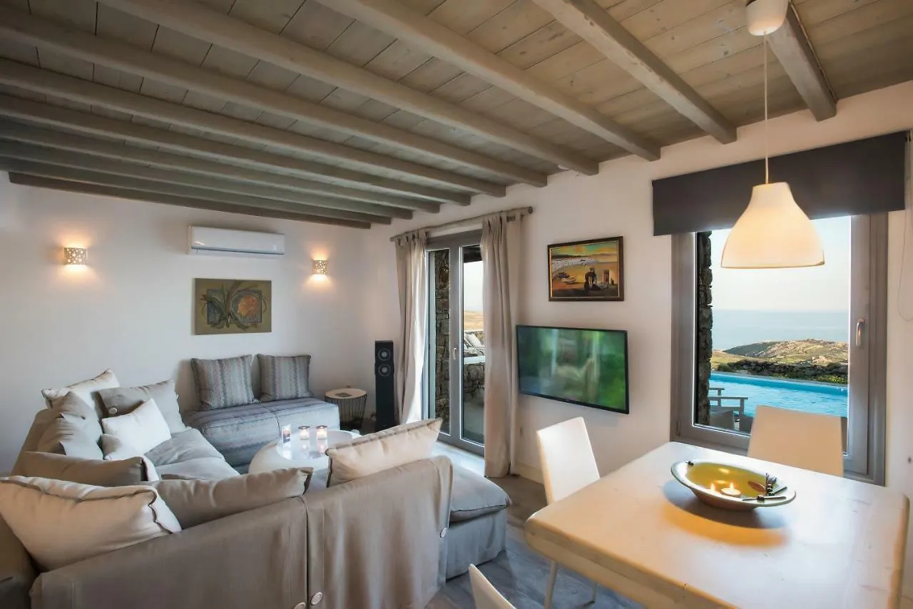 Luxury Athena Suite In Villa Georgia - Breathtaking Sea View And Pool Front Plintri 0*,  Greece